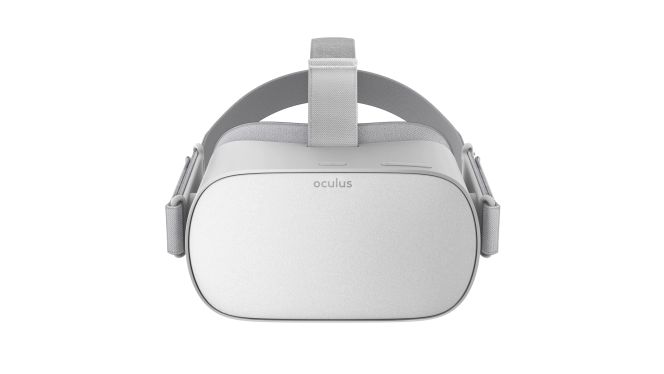 Frontales Produktbild von der Oculus Go (Oculus Go)