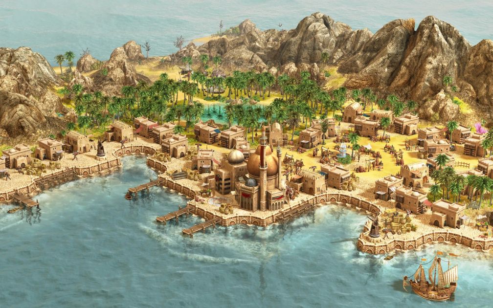 Eine orientalische Siedlung (Anno 1404)