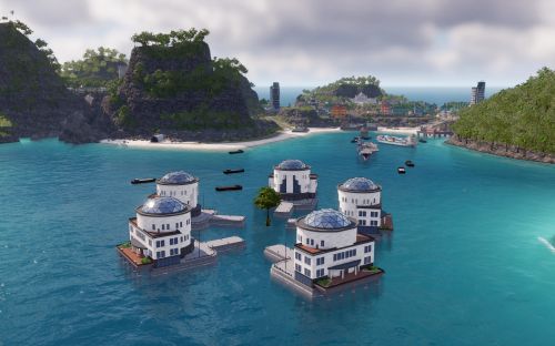 Schwimmende Häuser (Tropico 6)