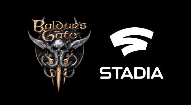 Logos (Google Stadia & Baldur’s Gate III)