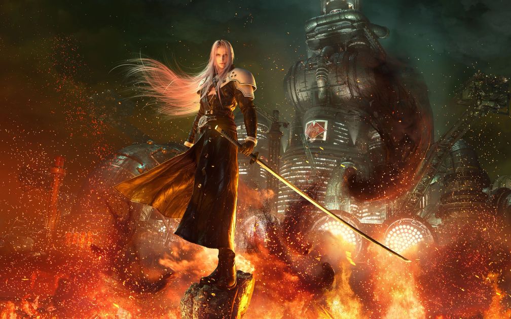 Artwork; Sephiroth (Final Fantasy VII Remake)