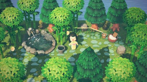 MimimiCee; Spa im Freien (Animal Crossing: New Horizons)
