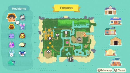 VaynMaanen; Hyrule; Inselkarte (Animal Crossing: New Horizons)