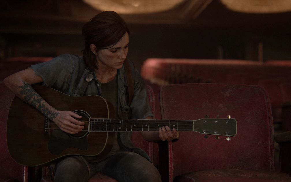 Ellie mit Gitarre (The Last of Us Part II)