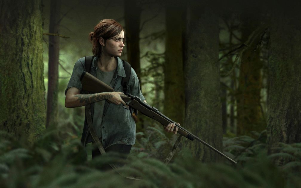 Ellie mit Gewehr (The Last of Us Part II)