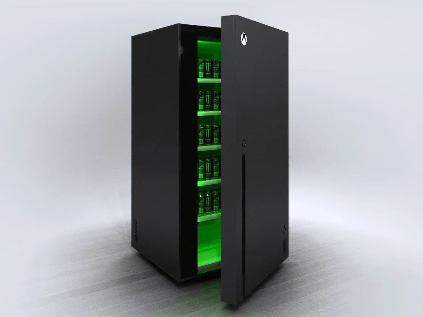 Microsoft verlost einen Kühlschrank in Form der Xbox Series X -   News