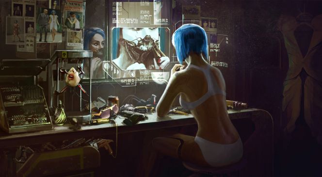 Artwork; Smoke and Mirrors (Cyberpunk 2077)
