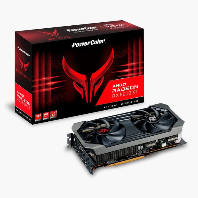 Verpackung (PowerColor Red Devil Radeon RX 6600 XT)