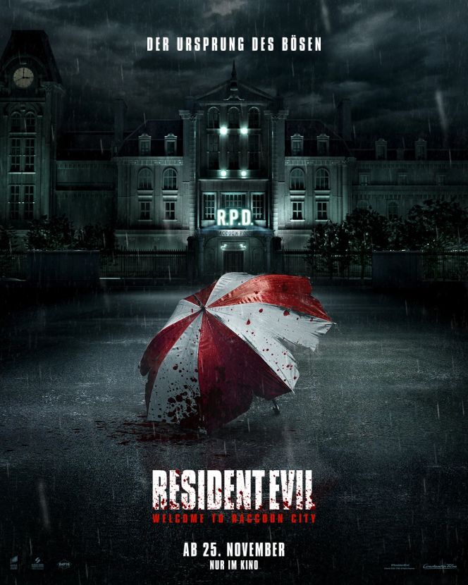 Plakat; Regenschirm (Resident Evil: Welcome To Raccoon City)